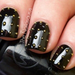 Unhas com tachas Unhas com tachas