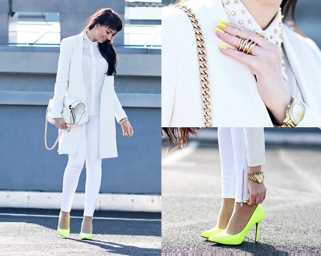 Look total branco, tendência All White