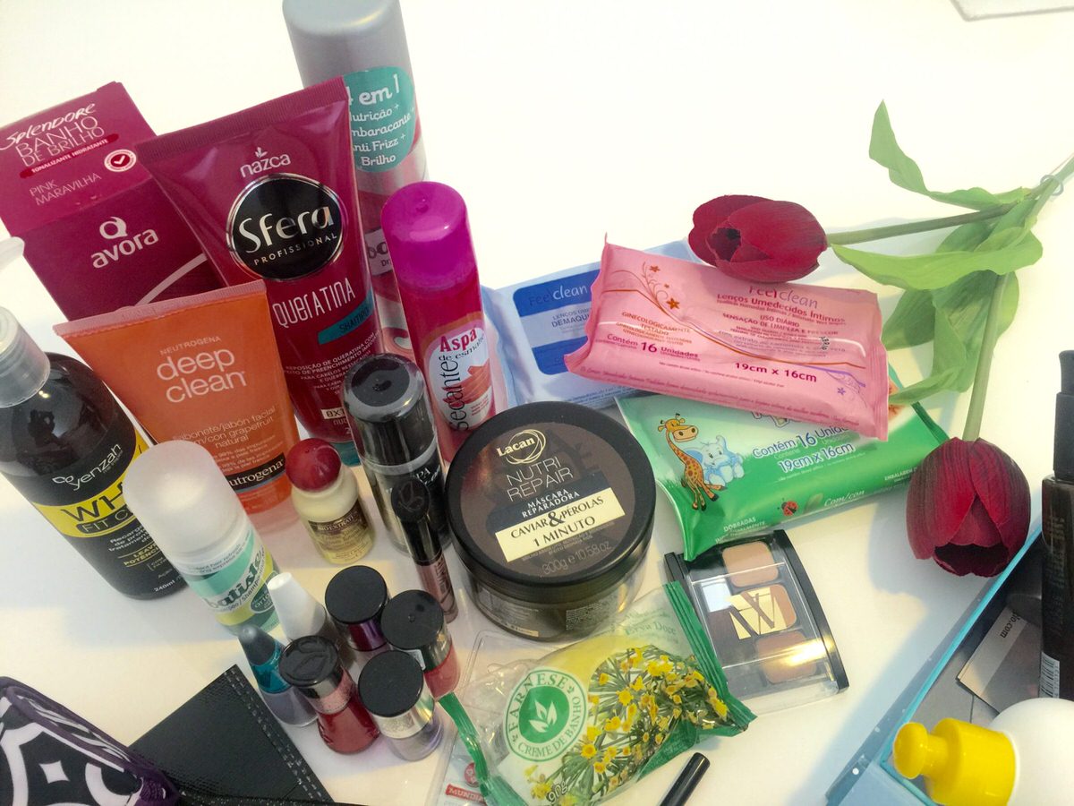 Marcas maravilhosas como Avora, Nazca, Batiste, Vult, Revlon, Glambox, Clees entre outras